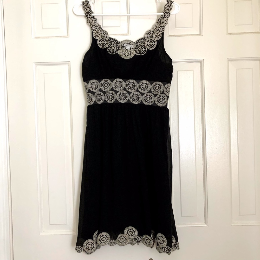 NWOT Patricia Timm/St. Tropez Embroidered Sundress